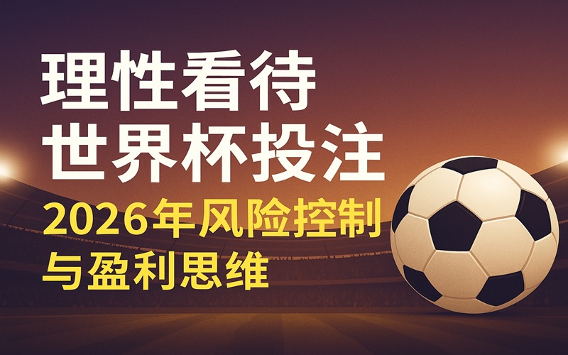 理性看待世界杯投注:2026年的风险控制与盈利思维 理性看待世界杯投注:2026年的风险控制与盈利思维